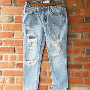 RSQ Distressed Boyfriend Jeans